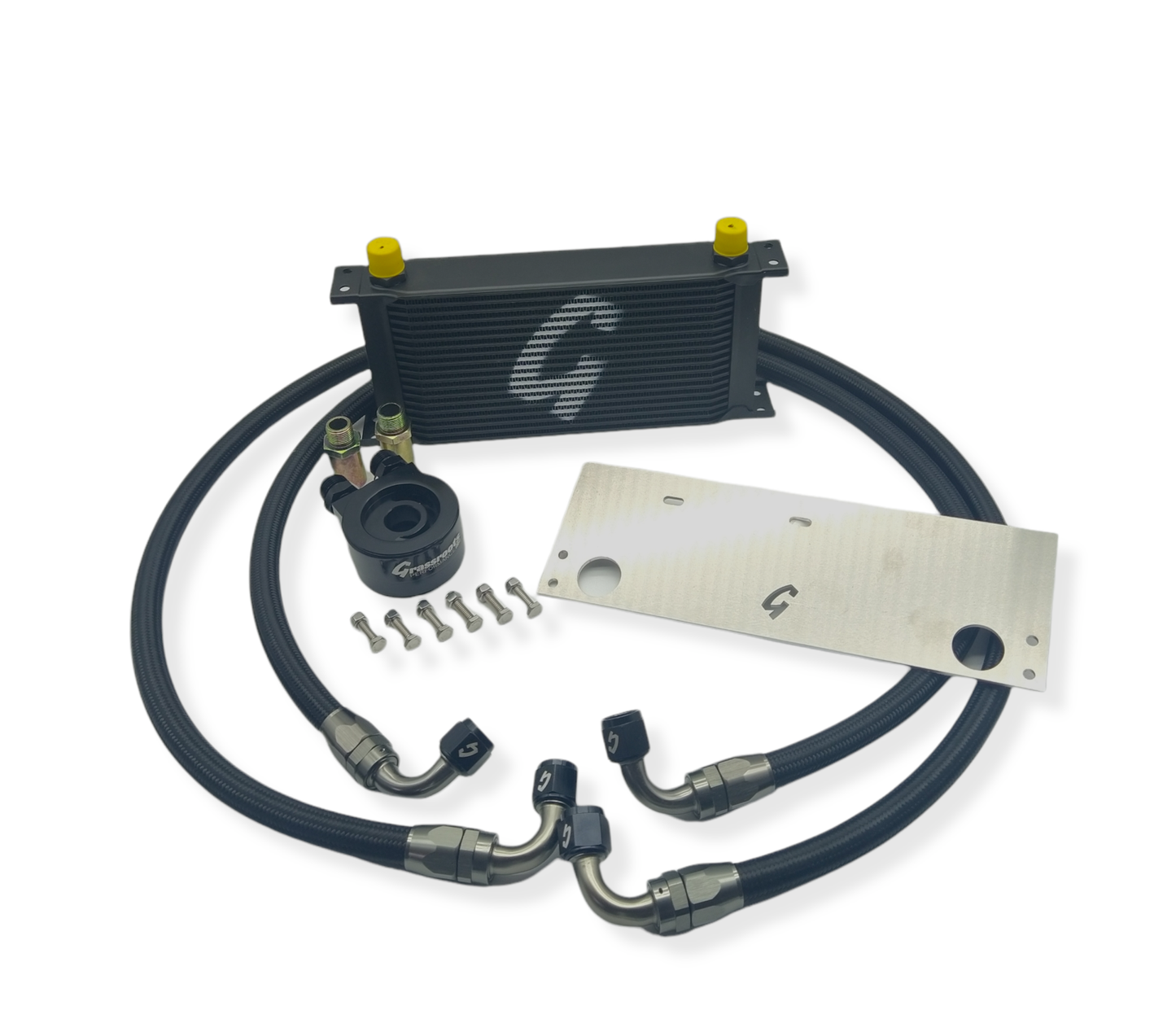 Grassroots Performance - FRS/BRZ/GT86 DIRECT-FIT 19-ROW OIL COOLER KIT