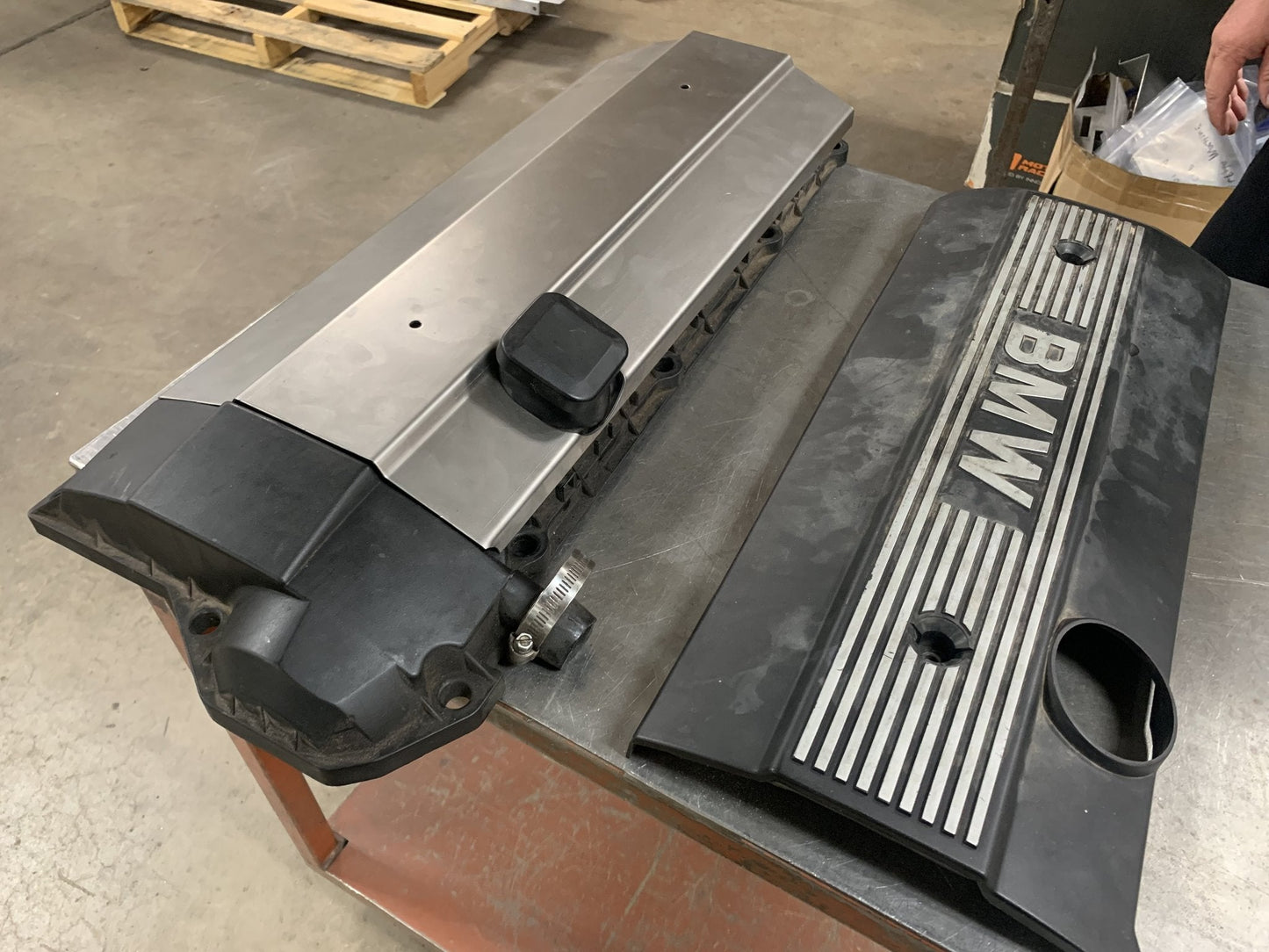 VADER SOLUTIONS - VS - E36 Cubierta de motor de acero inoxidable (CSVE36SEC)