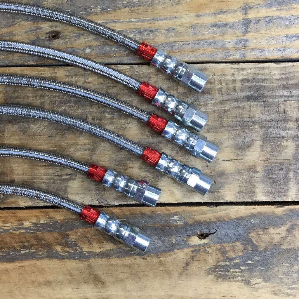 Condor Speed Shop - Stainless Steel Brake Lines-2002/1600