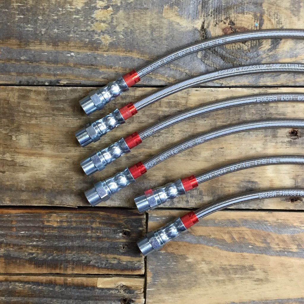 Condor Speed Shop - Stainless Steel Brake Lines-2002/1600