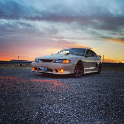 KBD - Ford Mustang 1994-1998 Sallen 2 Estilo 4 Piezas Kit de Cuerpo Completo de Poliuretano (37-2009)