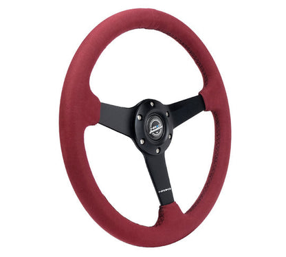 NRG - VOLANTE PLANO 350MM BURDEOS