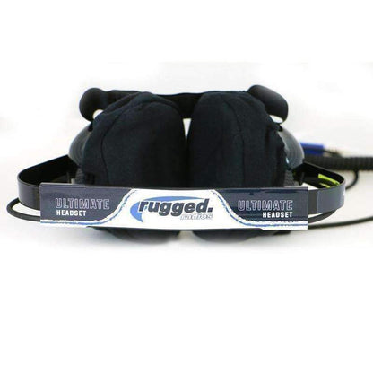 Rugged Radios - H42 Ultimate Behind The Head (BTH) Headset for Intercoms - Carbon Fiber