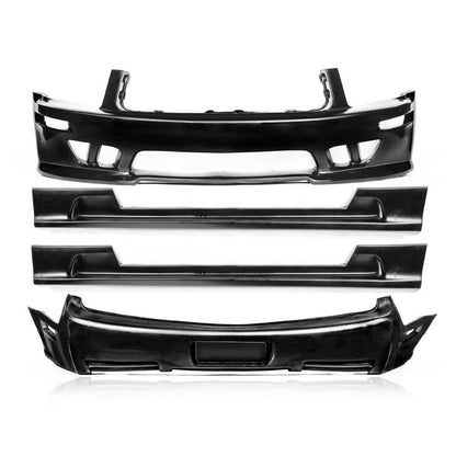 KBD - Ford Mustang 2005-2009 Sallen Style 4 Peças Kit Corpo Inteiro de Poliuretano (37-2029)