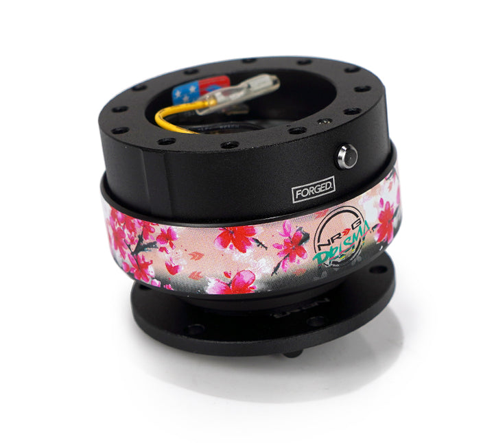 NRG - Quick Release Gen 2.0 - Black Body / Sakura Ring (SRK-200BK-SAKURA)