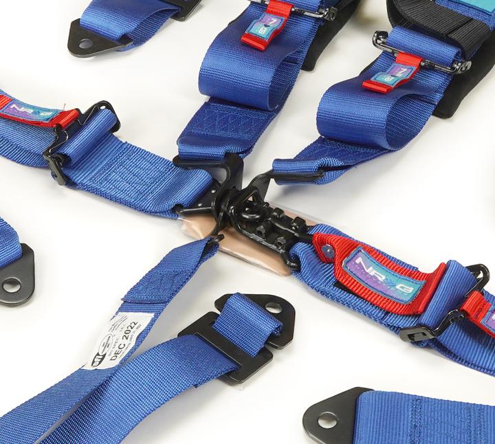 NRG - Arnés de cinturón de seguridad de 5 puntos con eslabón de enganche