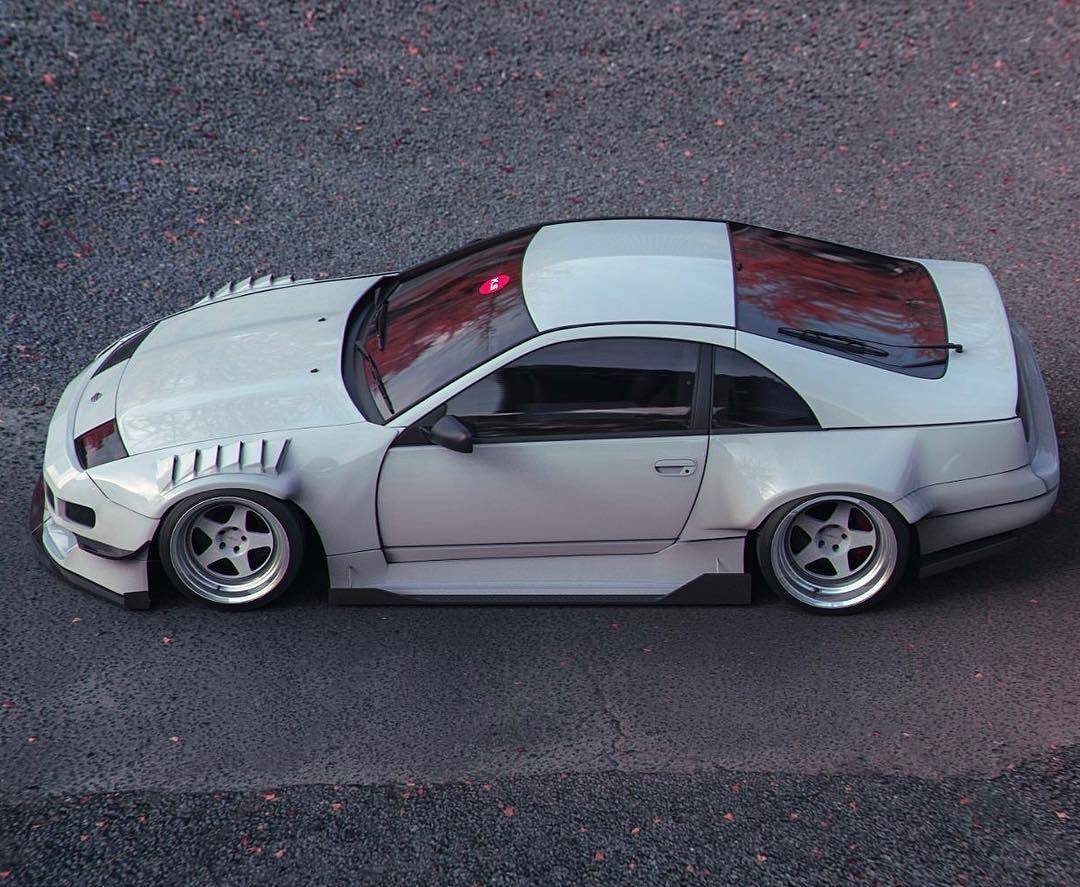 KBD - Nissan 300ZX 1990-1996 2+0 PMZ-K V2 2 peças de pára-lamas traseiros de poliuretano e complementos (37-6113)