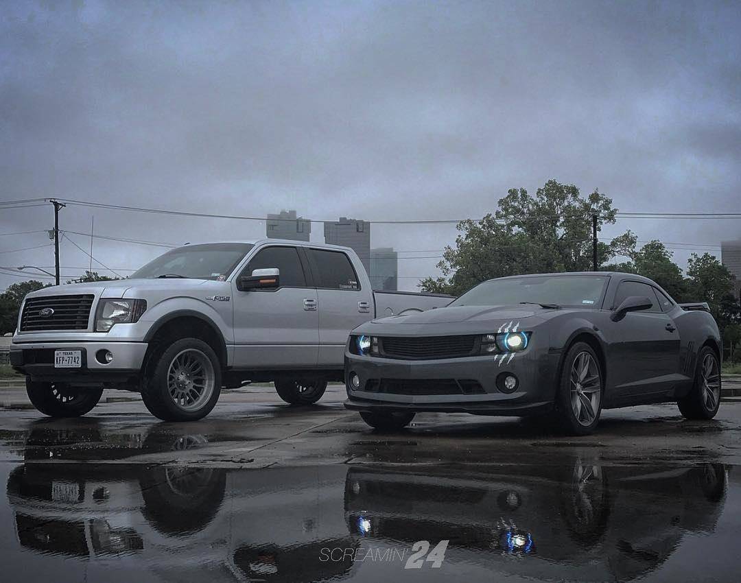 KBD - Chevrolet Camaro RS V6 2010-2013 Premier Style 1 Piece Polyurethane Front Lip (37-2240)