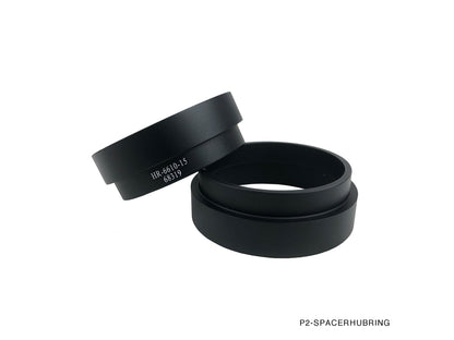 P2M - ESPAÇADORES DE RODA DE 25MM: 4X100 PCD / M12X1.50 STUD / 56.1 BORE (BWS-410050-25-56.1)
