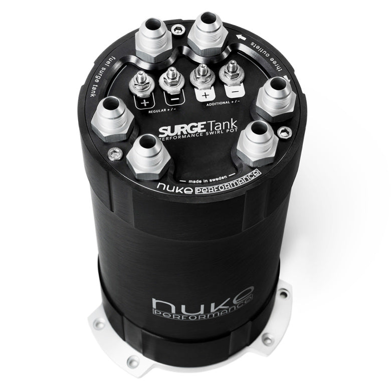 Nuke Performance - 2G Fuel Surge Tank 3.0 liter for up to three internal fuel pumps (150-01-206)