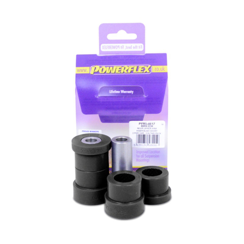 Powerflex USA - BMW E36 &amp; E46 Série 3, Z4, X3 Bucha interna do braço superior traseiro
