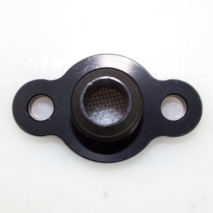 Precision Turbo - 12AN Large Oil Drain Flange W/Screen