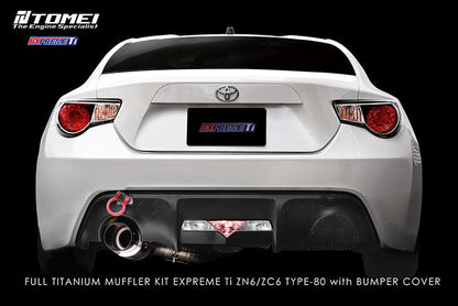 Tomei - FULL TITANIUM MUFFLER KIT  EXPREME Ti ZN6/ZC6 TYPE-80 (TB6090-SB03C)