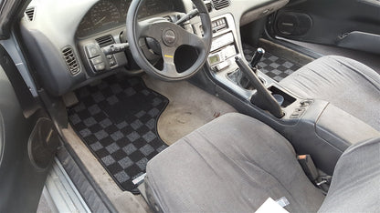 P2M - ALFOMBRILLAS NISSAN S13 1989-94 240SX RACE : GRIS OSCURO (P2-CPTNS13DG-TP)