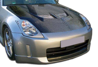 KBD - Nissan 350Z 2006-2008 ING Estilo 1 peça Borda dianteira de poliuretano (37-2142)