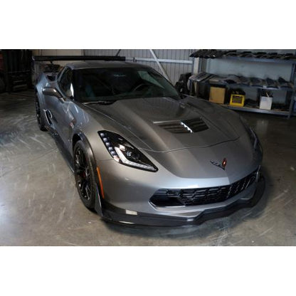 APR Performance - Chevrolet Corvette C7 Z06 Track Pack Front Air Dam / Splitter con Undertray 2015-Up (FA-207028)