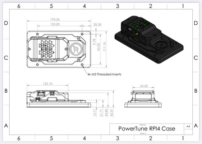 POWERTUNE DIGITAL DASH V5 (OPTIONAL GPS)