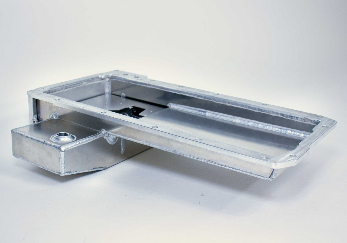 Sikky Manufacturing - Nissan 370z LSx Swap Rear Sump Oil Pan Kit (SM-OP008Z)
