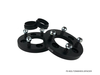 P2M - ESPACIADORES DE RUEDA DE 15 MM: 4X114 PCD / M12X1.25 STUD / 66.1 BORE (BWS-411425-15-66.1)