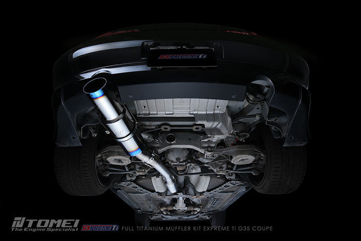 Tomei - FULL TITANIUM MUFFLER KIT EXPREME Ti G35 COUPE (TB6090-NS04G)