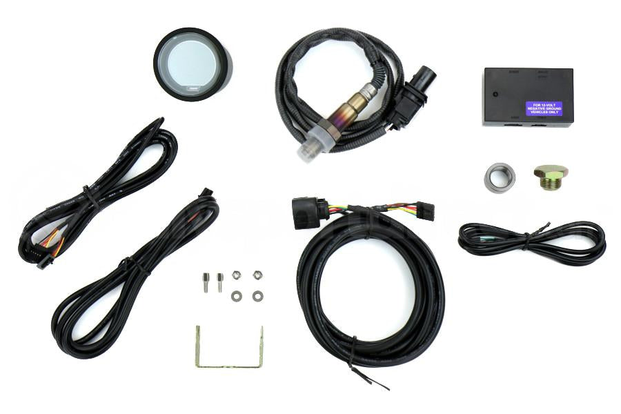 Medidores Pro Sport - kit de taxa de combustível de ar digital de banda larga EVO de 2-1/16" (216EVOAFRWB4.9-WO)