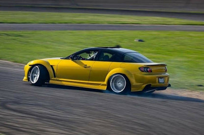 KBD - Mazda RX8 2004-2008 MS Estilo 2 Peças Saias Laterais de Poliuretano (37-2291)