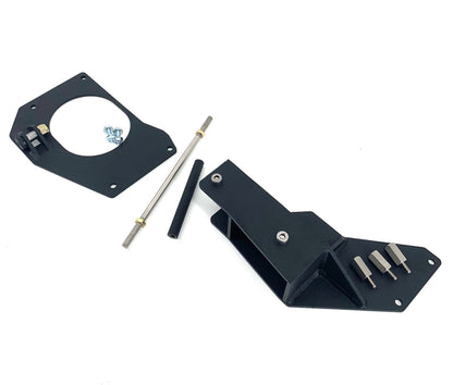 Synergy Race Development - 10-14 Mustang Hideaway Handbrake Mount kit, Pull Back