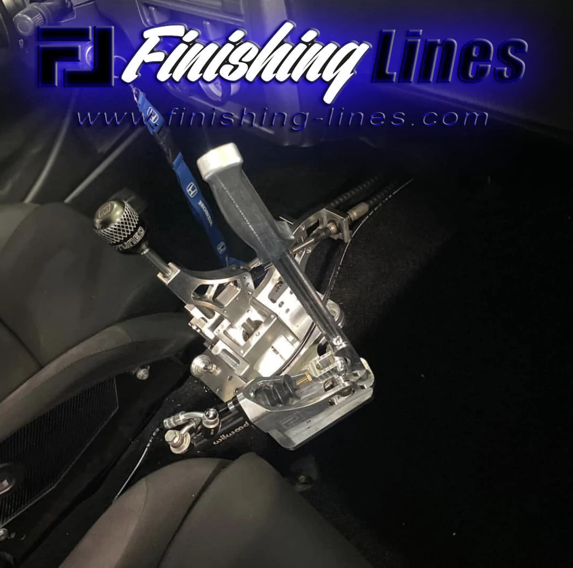 Finishing Lines - EF/CRX Full Tuck with Inline Staging Brake Provision for FL or Wilwood Hand Brake