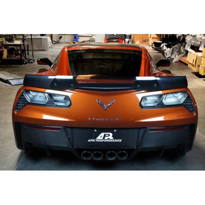 Desempenho APR - Molduras das lanternas traseiras do Chevrolet Corvette C7 2014-Up (CBX-C7TBEZEL)
