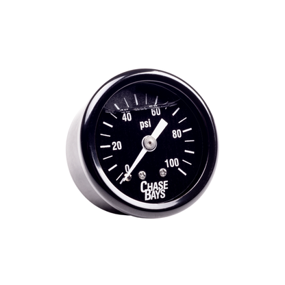 Chase Bays - Fuel Pressure Gauge - Liquid Filled 0-100psi