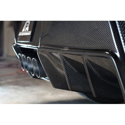 APR Performance - Chevrolet Corvette C7 Z06 Rear Diffuser 2014-Up With Under-Tray Version 2 (AB-277030)