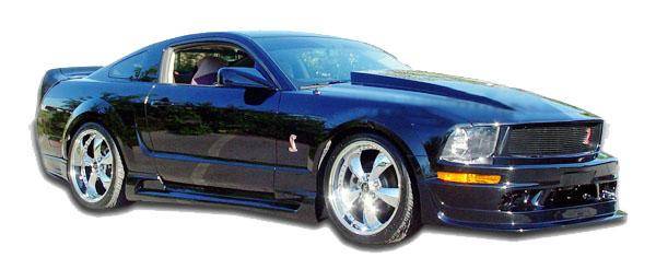 KBD - Ford Mustang V6 2005-2009 Cobra R Style 1 Piece Polyurethane Front Bumper (37-2112)