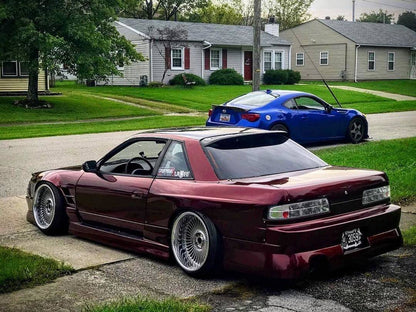 KBD - Nissan 240SX S13 Coupe / Convertible (Pop Up) 1989-1994 Bsport Style 4 Piece Polyurethane Full Body Kit (37-6625)