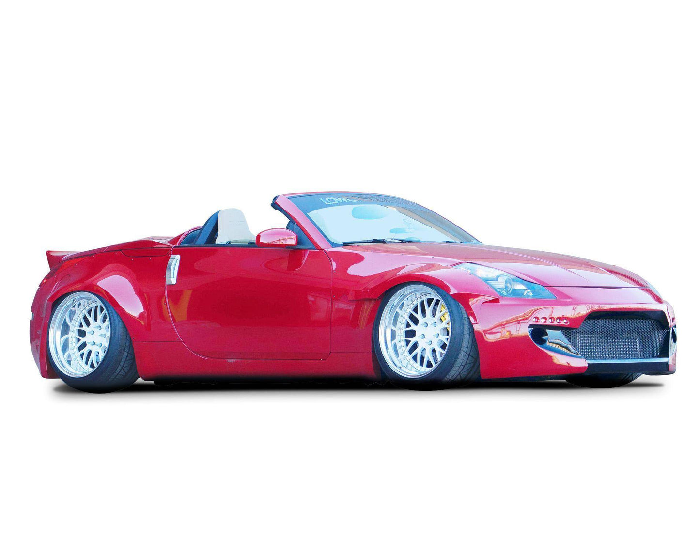 KBD - Nissan 350z 2003-2008 BNY Estilo 2 peças Kit de carroceria de poliuretano (37-6616)