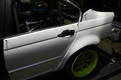 Big Duck Club - BMW E46 Sedan Rear Quarter Panel Replacement