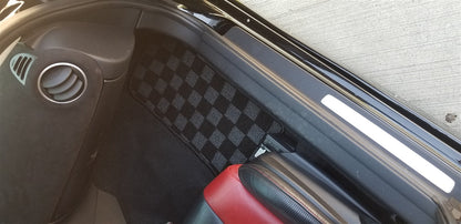 P2M - MAZDA RX-8 RACE FLOOR MATS (FRONT/REAR) : DARK GREY (P2-CPTMZRX8DG-TP)