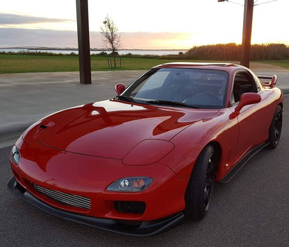 KBD - Mazda RX7 1993-1997 F Spec Style 1 peça Pára-choques dianteiro de poliuretano (37-2086)