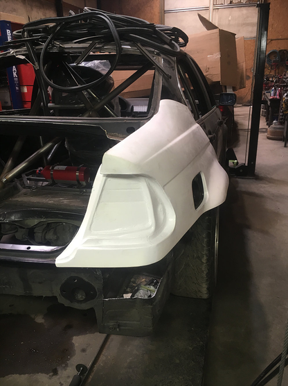 Big Duck Club - BMW E46 Sedan Rear Quarter Panel Replacement