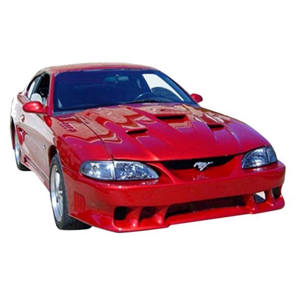 KBD - Ford Mustang 1994-1998 Sallen 2 Estilo 4 Piezas Kit de Cuerpo Completo de Poliuretano (37-2009)