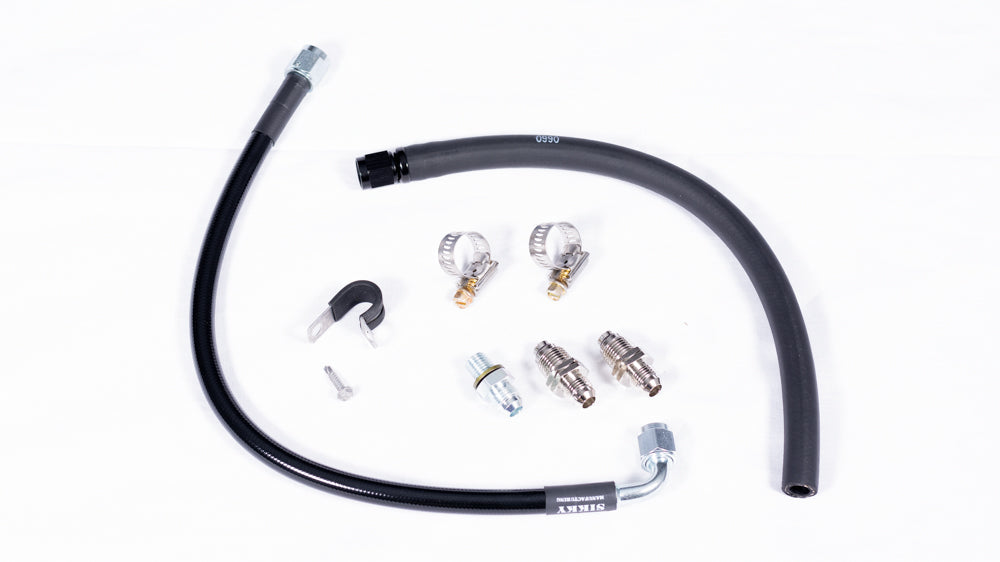 Sikky Manufacturing - LS1/LS2 RX7 (LHD) Kit de Linha de Direção Hidráulica (SM-PS104)