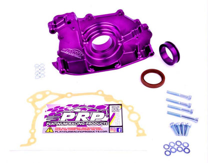 Platinum Racing Products - BLOQUEO DE LA BOMBA DE ACEITE DEL BILLET NISSAN RB / ELIMINACIÓN DE LA BOMBA DE ACEITE DEL CÁRTER SECO