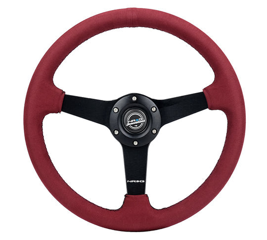 NRG - VOLANTE PLANO 350MM BURDEOS