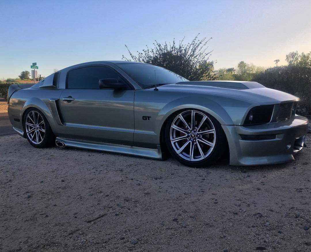 KBD - Ford Mustang 2005-2009 Eleanor Style 9 peças Kit de corpo inteiro de poliuretano (37-2125)
