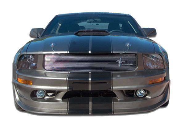 KBD - Ford Mustang GT / V8 2005-2009 Cobra R Estilo 1 peça Pára-choques dianteiro de poliuretano (37-2175)