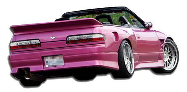 KBD - Nissan 240SX ALL 1989-1994 GP1 Style 2 Piece Polyurethane Side Skirts (37-2295)