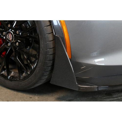 APR Performance - Chevrolet Corvette C7 Z06 Front Bumper Canards and Spats 2015-Up (AB-207012)