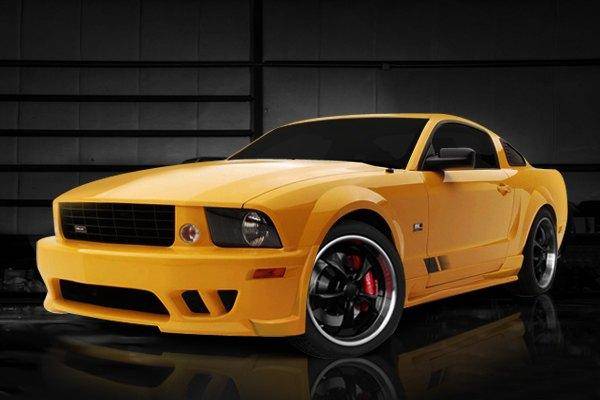 KBD - Ford Mustang 2010-2012 Retromod 4 Piece Polyurethane Full Body Kit (37-6076)