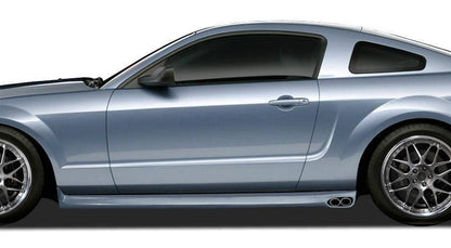 KBD - Ford Mustang 2005-2009 Eleanor Estilo 2 Peças Saias Laterais de Poliuretano (37-2284)