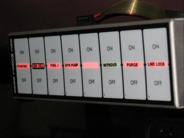 Auto Rod Controls - Flat Touch Switch Panels (8000D)