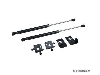 P2M - MAZDA MIATA (ND) 2016+ AMORTECEDOR DO CAPOT DO MOTOR DE CARBONO (P2-CHDNDMX5-TP)